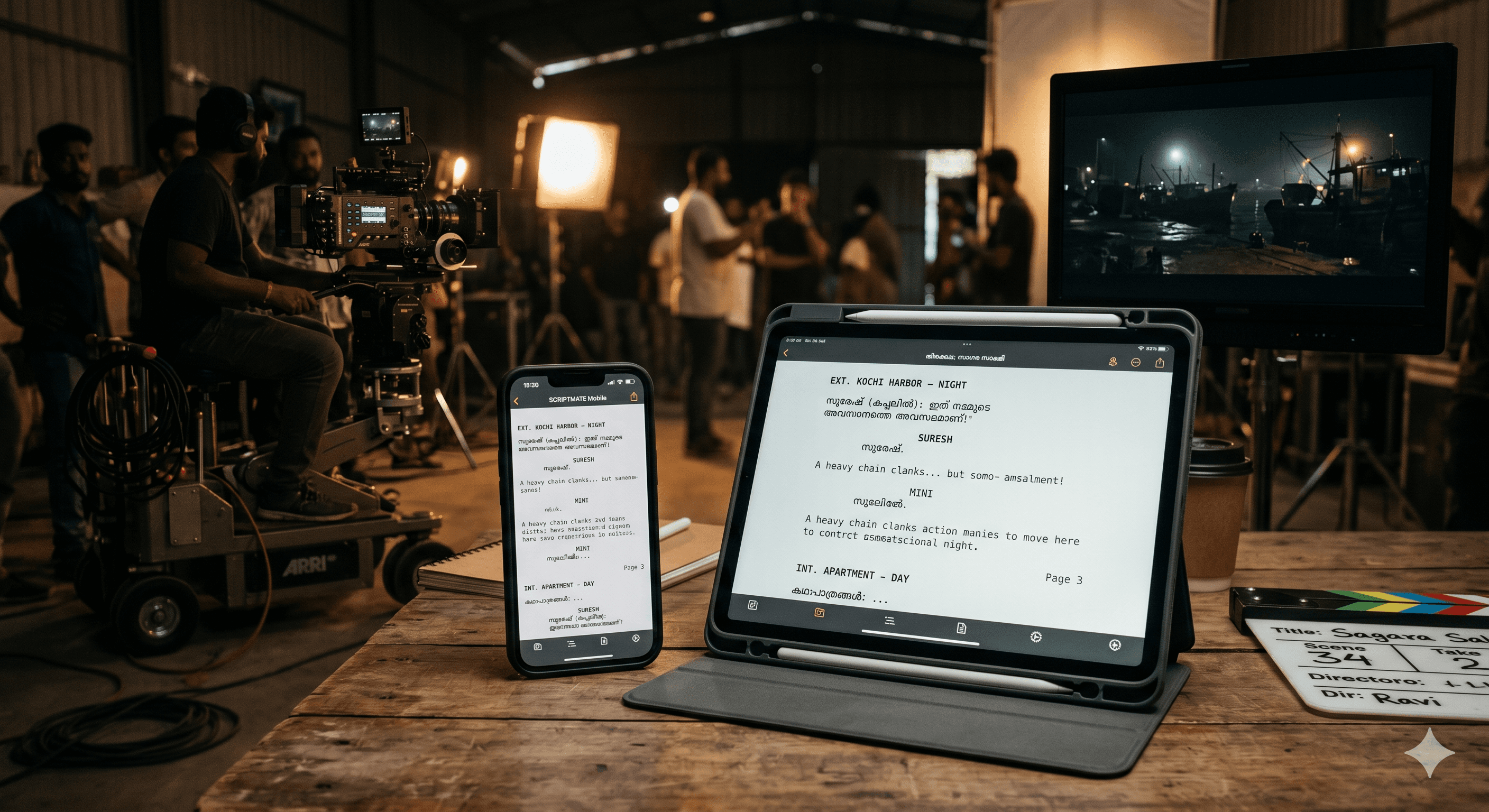 Script writing tools
